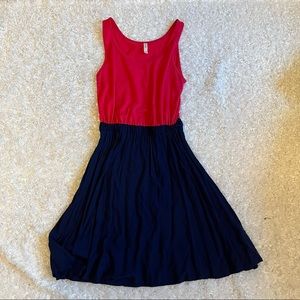 Color block dress